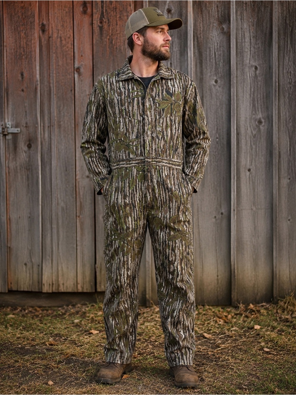 Walls Blizzard-Pruf Insulated Realtree Camo Coveralls Men’s Large Regular